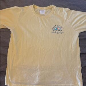 Salty Crew Yellow Short Sleeve Tee